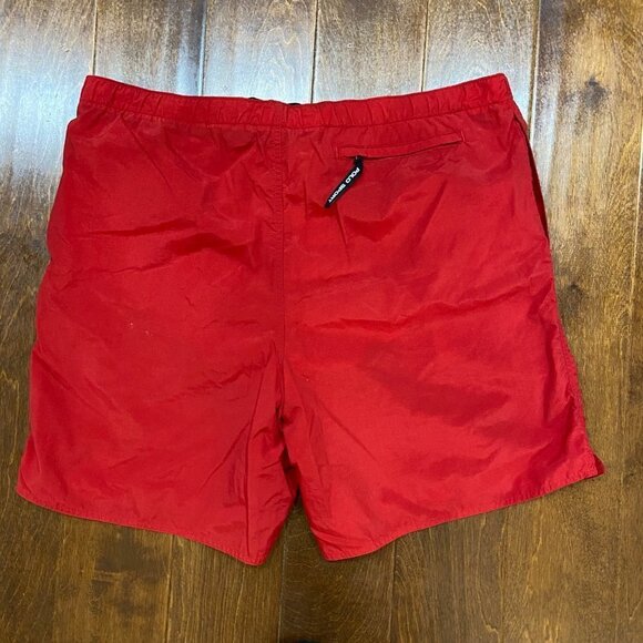 Polo Ralph Lauren Vintage Sport Swim Trunks Shorts Red Men's Size XL - Picture 4 of 7
